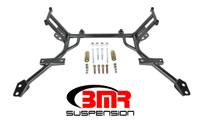 BMR 05-10 S197 Mustang K-Member w/ No Motor Mounts and STD. Rack Mounts - Black Hammertone Main image