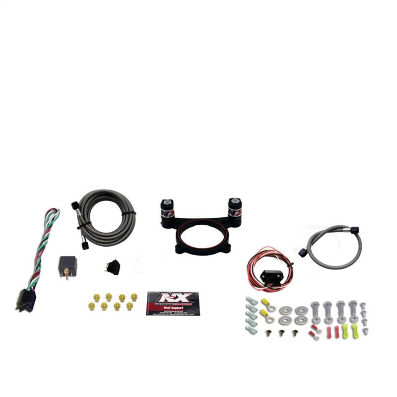 Nitrous Express 11-15 Ford Mustang GT 5.0L Coyote 4 Valve Nitrous Plate Kit (50-200HP) w/o Bottle Main image