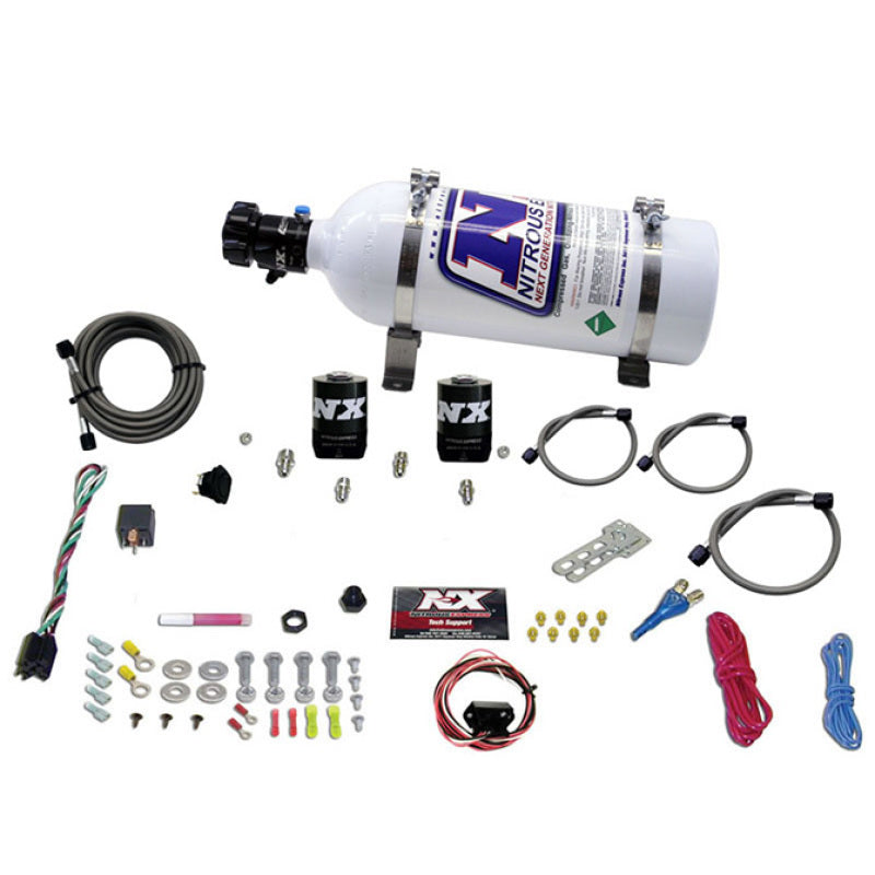 Nitrous Express 10-15 Chevrolet Camaro (5th Gen) Single Nozzle Nitrous Kit (35-150HP) w/5lb Bottle (view 2)