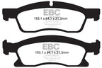 EBC 13+ Dodge Durango 5.7 Yellowstuff Front Brake Pads (view 6)