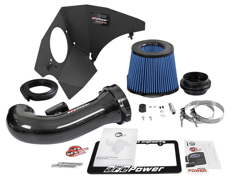 aFe Track Series Carbon Fiber Pro 5R AIS - 16-19 Chevrolet Camaro SS V8-6.2L (view 6)