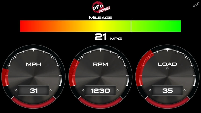 aFe AGD Advanced Gauge Display Digital 5.5in Monitor 08-18 Dodge/RAM/Ford/GM Diesel Trucks (view 3)