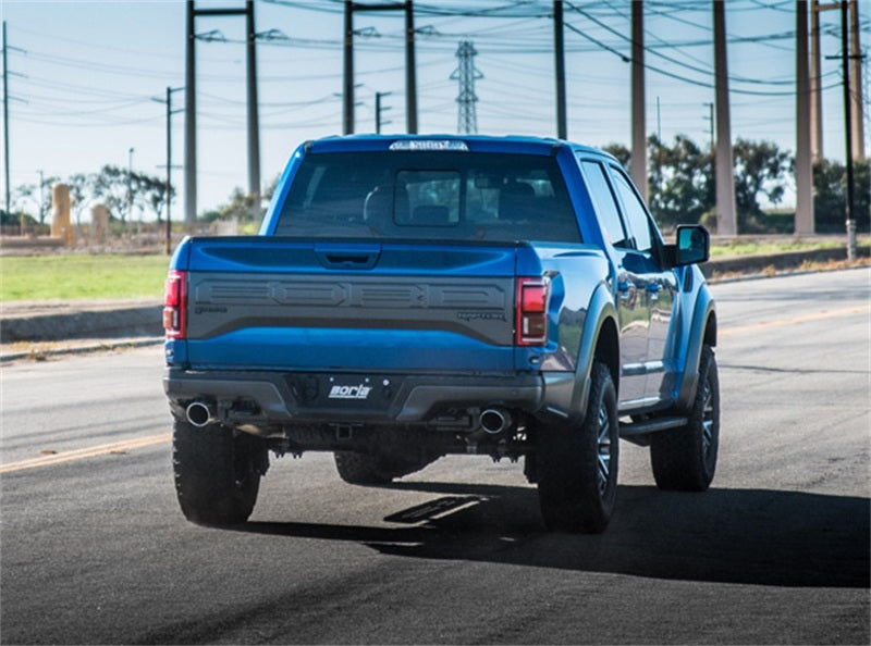 Borla 17-18 Ford Raptor 3.5L 2WD/4WD Short Bed/Extended Cab Standard Bed Resonator (view 3)