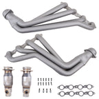 BBK 2010-15 Camaro Ls3/L99 1-7/8 Full-LenGTh Headers W/ High Flow Cats (Titanium Ceramic) (view 7)