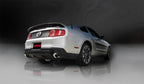 Corsa 11-14 Ford Mustang GT/Boss 302 5.0L V8 Polished Xtreme Axle-Back Exhaust (view 4)