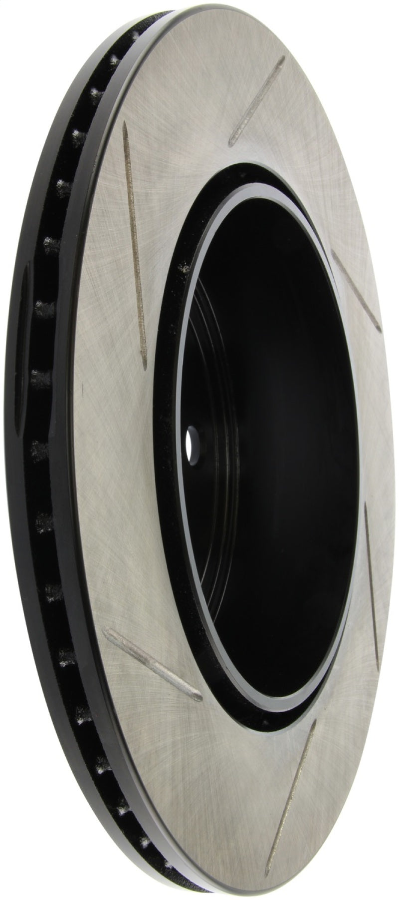 StopTech Power Slot 05 Chrysler 300C 5.7L V8 w/ Vented Rear Disc Rear Left SportStop Slotted Rotor (view 2)