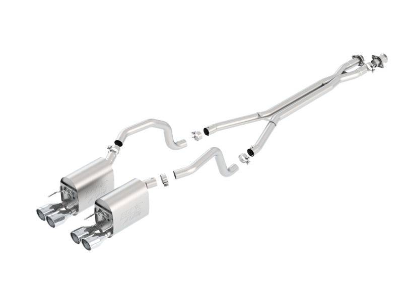 Borla 09-11 Chevrolet Corvette 6.2L V8 Aggressive ATAK Catback Exhaust Main image