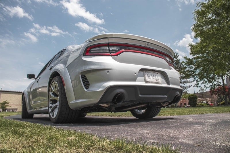 Corsa 15-21 Charger SRT/Hellcat/Redeye 2.75in Valved Catback DRE w/ Single 4.5in Blk PVD Tips (view 3)