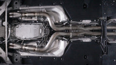 Stainless Works 2016-18 Cadillac CTS-V Sedan Headers 2in Primaries 3in Catted Leads Into X-Pipe