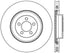 StopTech 2015 Ford Mustang GT w/ Brembo Brakes Left Front Slotted Brake Rotor