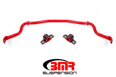 BMR 15-17 S550 Mustang Front Hollow 35mm 3-Hole Adj. Sway Bar Kit - Red