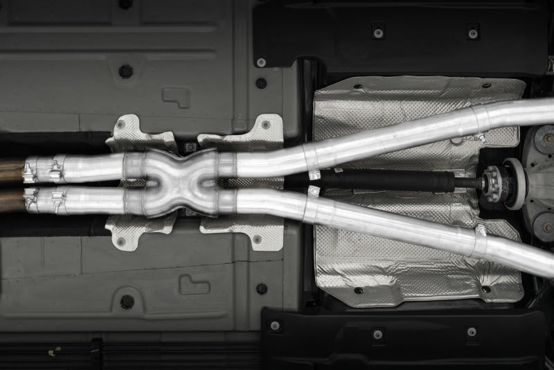 MBRP 15-Up Challenger 5.7L / 17-Up 6.2L/6.4L 3in Race Series Cat-Back w/ Quad Tips AS Exhaust (view 3)