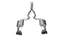 Corsa 18-19 Ford Mustang 5.0L V8 3in Sport Cat-Back Dual Rear Exit w/ 4in Black PVD Pro-Series Tips