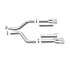 MagnaFlow Axle-Back, SS, 3in, Quad Split Rear 3.5 Tips 2015 Dodge Challenger incl SRT Hellcat (view 31)