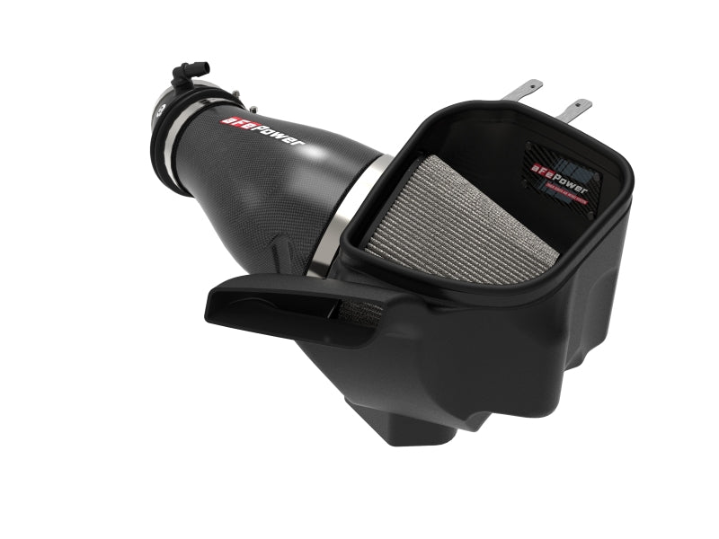 aFe Track Series Carbon Fiber Pro Dry S AIS - 19-20 Jeep Grand Cherokee Trackhawk 6.2L Main image