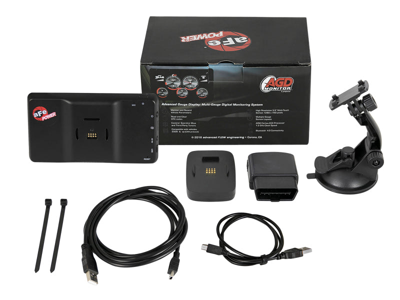 aFe AGD Advanced Gauge Display Digital 5.5in Monitor 08-18 Dodge/RAM/Ford/GM Diesel Trucks (view 10)