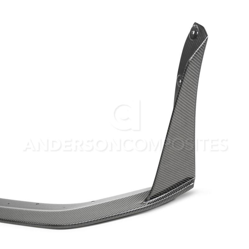 Anderson Composites 2020 Ford Mustang/Shelby GT500 Carbon Fiber Front Splitter Wickers (view 6)