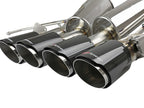 aFe MACH Force-Xp Axle-Back Exhaust System w/ Carbon Fiber Tips Chevrolet Corvette (C7) 14-19 6.2L (view 7)