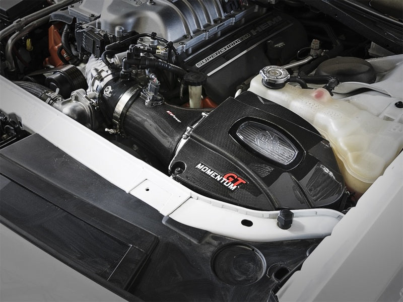 aFe Momentum GT Black Series Carbon Fiber CAIS 15-16 Dodge Challenger SRT Hellcat V8-6.2L (sc) (view 2)