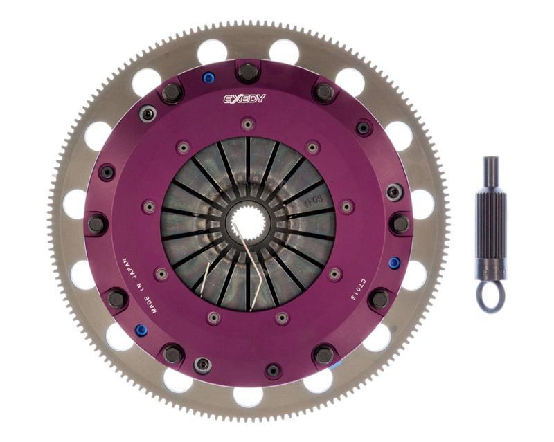 Exedy 2010-2015 Chevrolet Camaro SS V8 Hyper Twin Cerametallic Clutch Strap Drive Type Sprung Disc (view 7)