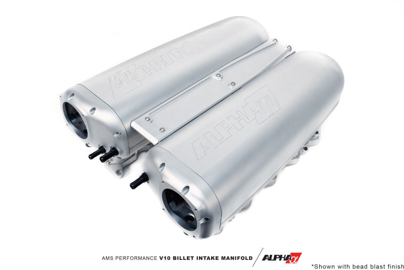 AMS Performance V10 Audi R8 / Lamborghini Huracan / Performance Billet Intake Manifold - CLR Anodize (view 13)