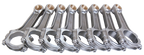 Eagle Chevrolet Big Block 5140 I-Beam Connecting Rod 6.135in w/ 7/16in ARP 8740 (Set of 8)