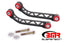 BMR 08-17 Challenger Non-Adj. Upper Control Arms (Polyurethane) - Black Hammertone