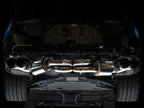 AWE Tuning 2020 Chevrolet Corvette (C8) Touring Edition Exhaust - Quad Diamond Black Tips (view 7)