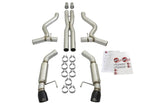 aFe MACH Force XP 3in 304 SS Sport Tone Cat-Back w/ Black Tips 15-17 Ford Mustang V6-3.7L/V8-5.0L (view 6)