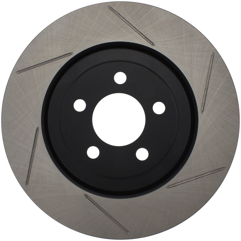 StopTech Power Slot 05 Chrysler 300C 5.7L V8 w/ Vented Rear Disc Front Right SportStop Slotted Roto (view 2)
