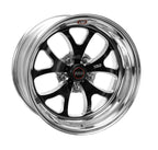 Weld S76 17x7 / 5x4.75 BP / 5.3in. BS Black Wheel (Medium Pad) - Non-Beadlock