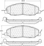 StopTech Performance Brake Pads (view 8)