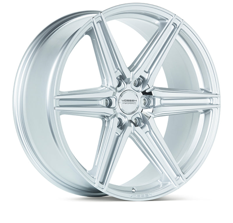 Vossen HF6-2 20x9.5 / 6x135 / ET15 / Deep Face / 87.1 - Silver Polished Wheel Main image