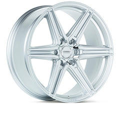 Vossen HF6-2 20x9.5 / 6x135 / ET15 / Deep Face / 87.1 - Silver Polished Wheel