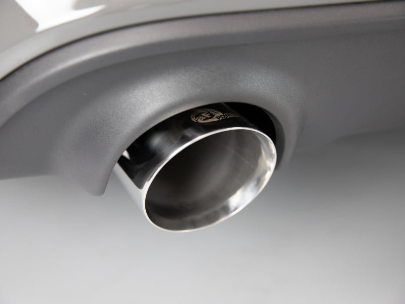 aFe MACH Force-XP 4-1/2in Polished OE Replacement Exhaust Tips - 15-19 Dodge Charger/Hellcat (view 2)