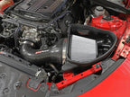 aFe 17-12 Chevrolet Camaro ZL1 (6.2L-V8) Track Series Carbon Fiber CAI System w/ Pro-DRY S Filters (view 2)