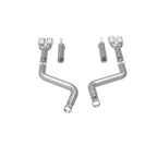 MagnaFlow Axle-Back, SS, 3in, Quad Split Rear 3.5 Tips 2015 Dodge Challenger incl SRT Hellcat (view 34)