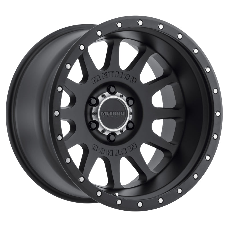 Method MR605 NV 20x10 -24mm Offset 6x135 87mm CB Matte Black Wheel Main image