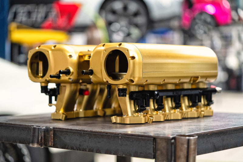 AMS Performance V10 Audi R8 / Lamborghini Huracan / Performance Billet Intake Manifold - CLR Anodize (view 14)