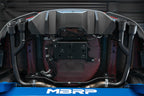 MBRP 18-20 Ford Mustang GT 2.5in Black Coated Non Active Dual Axle Back Exhaust - 4in Dual Wall Tips (view 7)