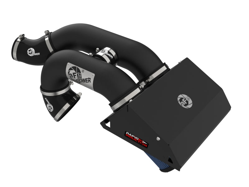 aFe Rapid Induction Pro 5R Cold Air Intake System 21-22 Ford F-150 Raptor V6-3.5L (tt) Main image