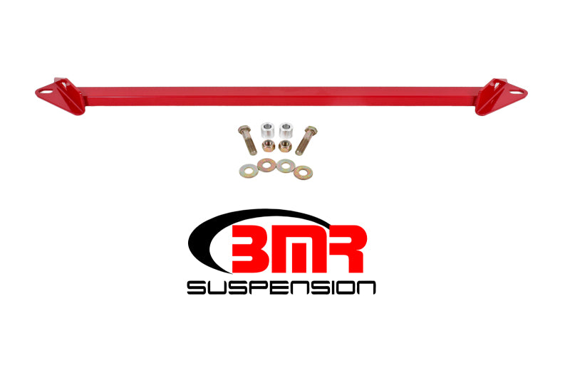 BMR 15-17 S550 Mustang Front 2-Point Subframe Chassis Brace - Red Main image