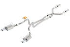 Borla 13-14 Mustang GT/Boss 302 5.0L V8 RWD Single Split Rear Exit ATAK Catback Exhaust (view 2)