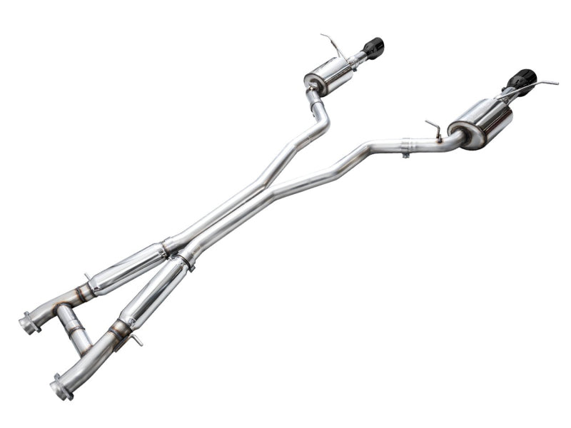 AWE Tuning 18-23 Dodge Durango SRT & Hellcat Touring Edition Exhaust - Diamond Black Tips (view 13)