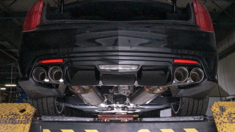 Stainless Works 2016-18 Cadillac CTS-V Sedan Catback System Resonated X-Pipe Dual-Mode Mufflers (view 8)