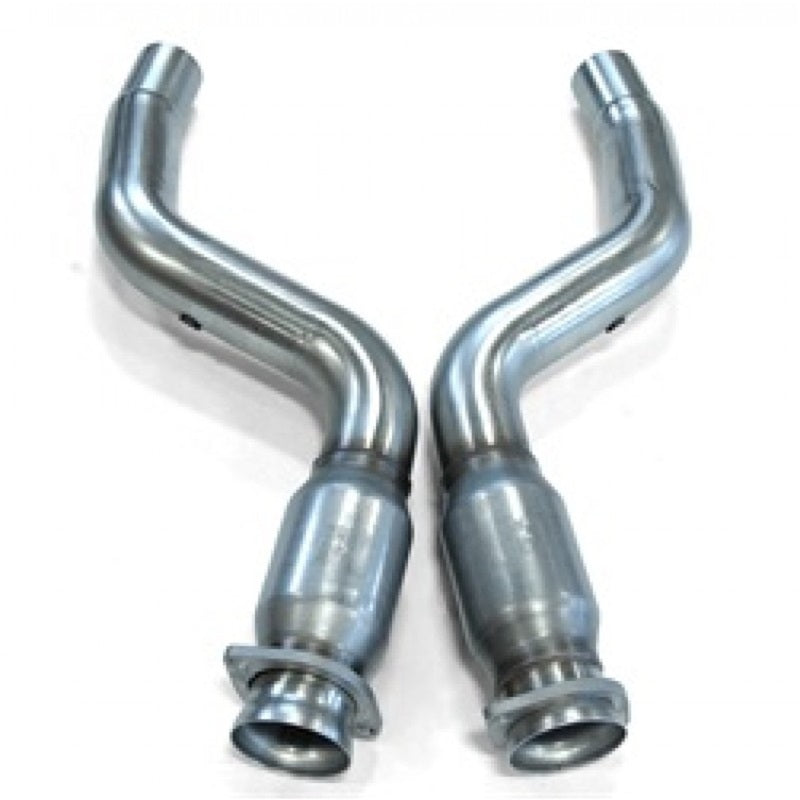 Kooks 06-10 Charger SRT8 3in In x 2 3/4in Out GREEN Cat SS Conn. Pipes (view 2)