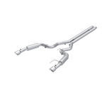 MBRP 2024 Ford Mustang GT S650, 5.0L 3in Dual Split Rear Aluminized Steel (view 2)