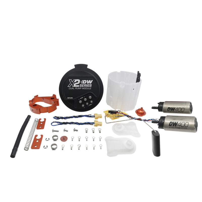 DeatschWerks 2006+ Hemi X2 Series Fuel Pump Module w/ Dual DW400 Pumps Main image
