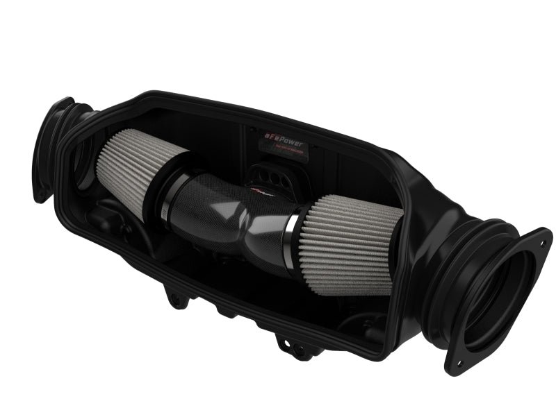 aFe 2020 Corvette C8 Track Series Carbon Fiber Cold Air Intake System With Pro DRY S Filters Secondary image