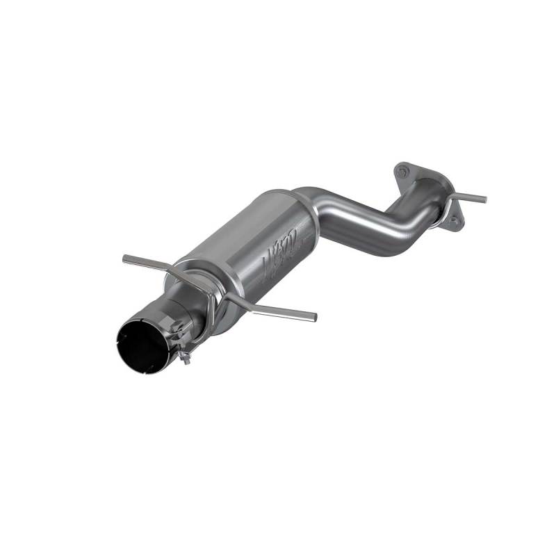MBRP 3in Single in/out Muffler Replacement, 19-20 Ram 1500 5.7L, High Flow, T409 (view 2)